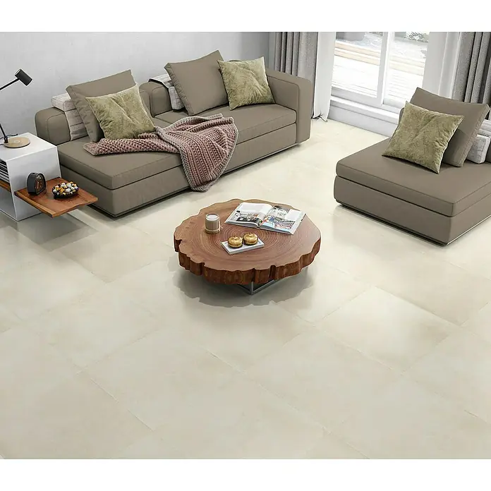 BHS Showroom Pavimento porcelánico Energy - 60,5 x 60,5 cm, Ivory, Mate - Foto ambiente