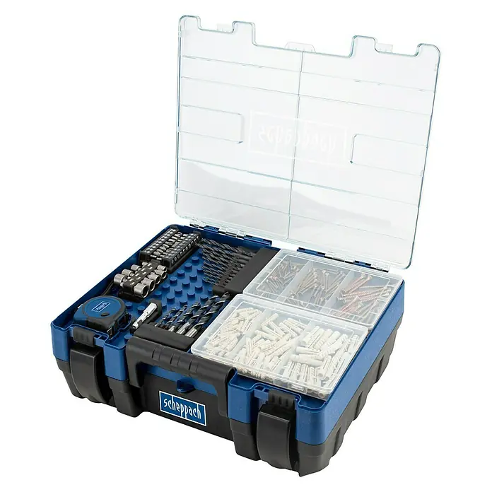 Scheppach Akku-Schlagbohrschrauber-Set 20 V Pro Series - 20 V, Li-Ionen, 2 Ah, 2 Akkus, Leerlaufdrehzahl: 0 U/min - 1.600 U/min