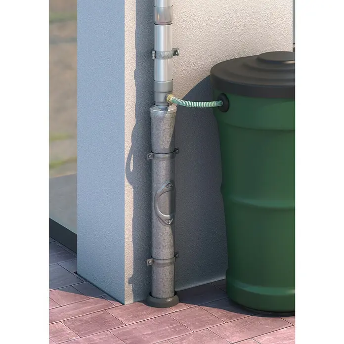 Sarei Fallrohrverbinder - Nennweite: 80 mm, Zink - Stimmungsaufnahme