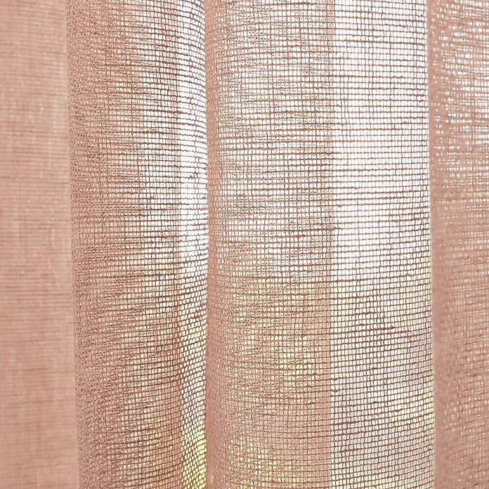 Gordijn Birgo Inbetween - 300 x 295 cm, Roze - Close-up