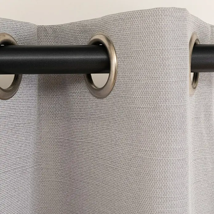 Gordijn Reston Lichtdoorlatend - 270 x 270 cm, Taupe - Close-up