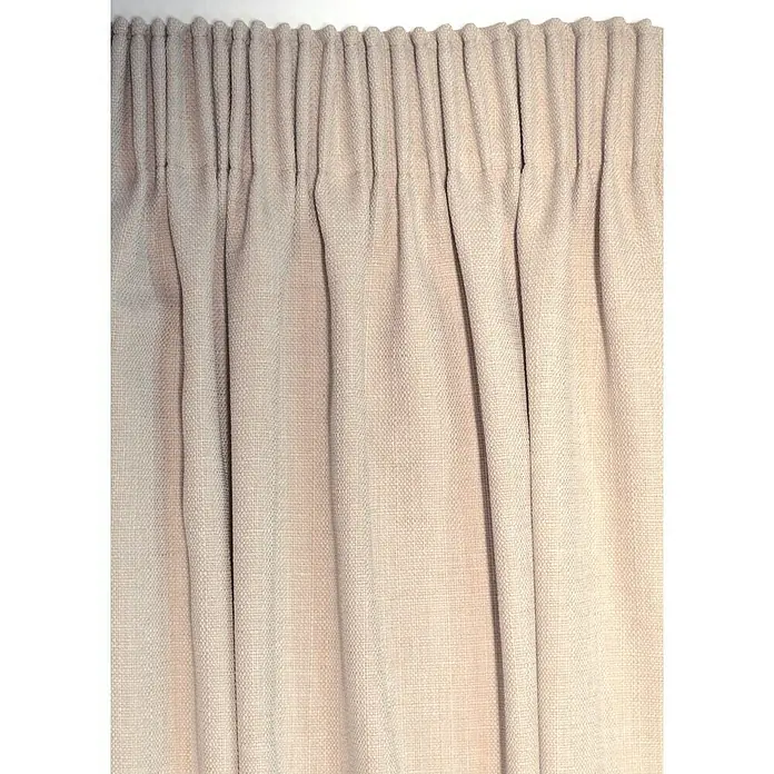 Gordijn Torena Lichtdoorlatend - 140 x 270 cm, Beige - Close-up