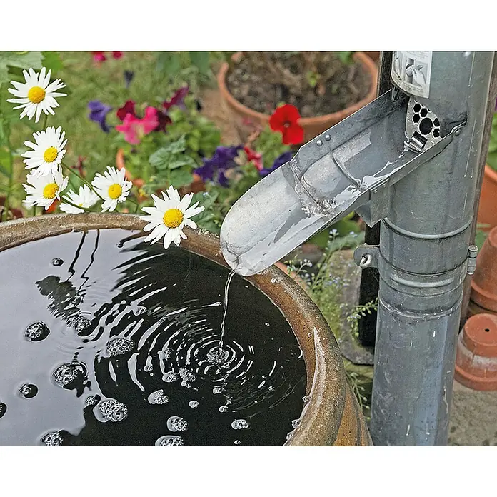 Sarei Regenwasserklappe - Nennweite: 100 mm, Aluminium, Verzinkt - Stimmungsaufnahme