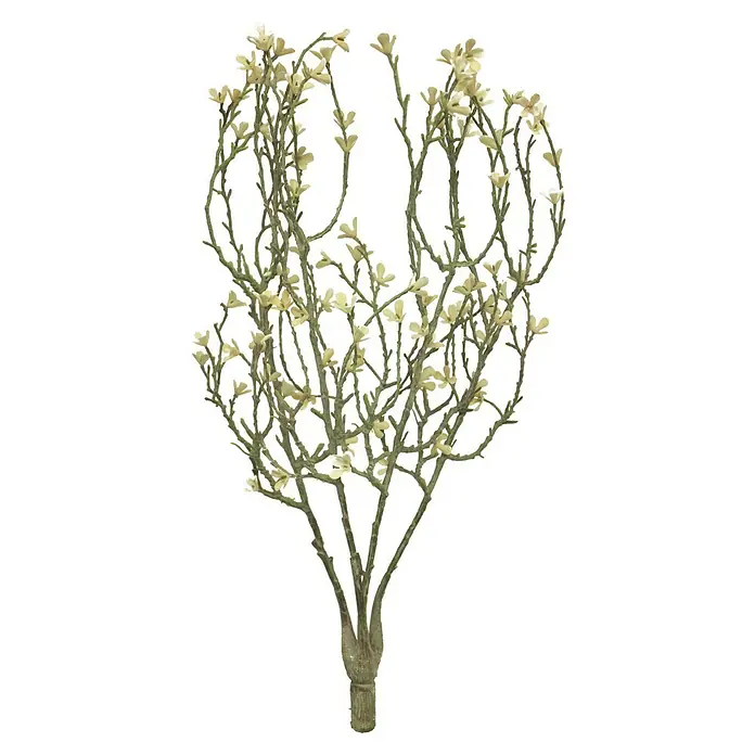 Kunstbloem Mini star Flower Boeket - Hoogte: 44 cm, Polyester - Vooraanzicht