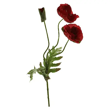 Kunstbloem Poppy Flora