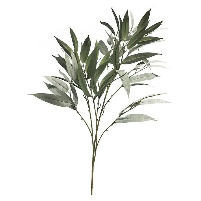 Kunstplant Mango - Hoogte: 100 cm, Polyester - Vooraanzicht