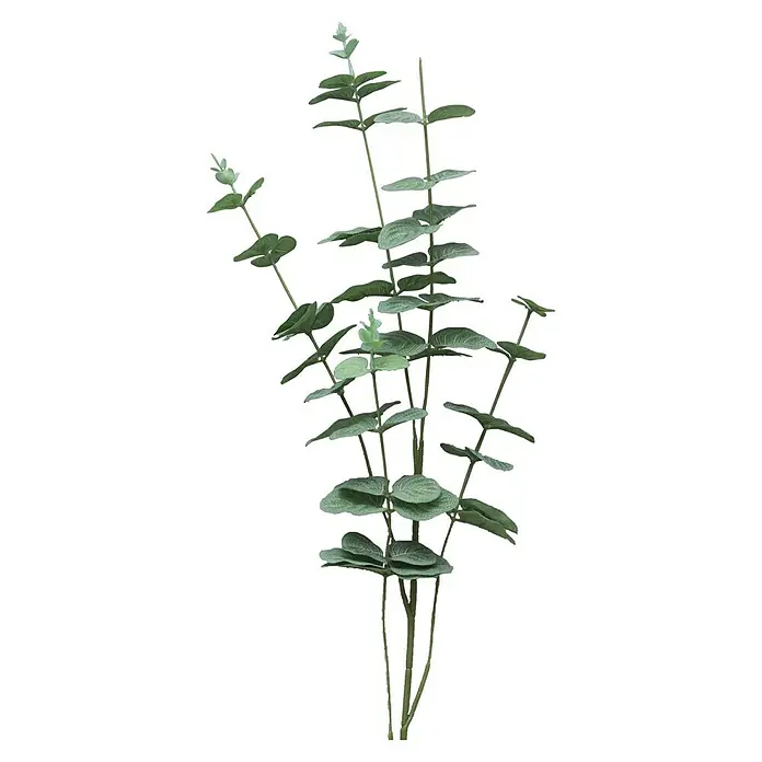 Kunstplant Eucalyptus - Hoogte: 90 cm, Polyester - Vooraanzicht