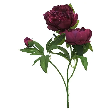 Kunstbloem Pioen Roos Duchesse De Luemours