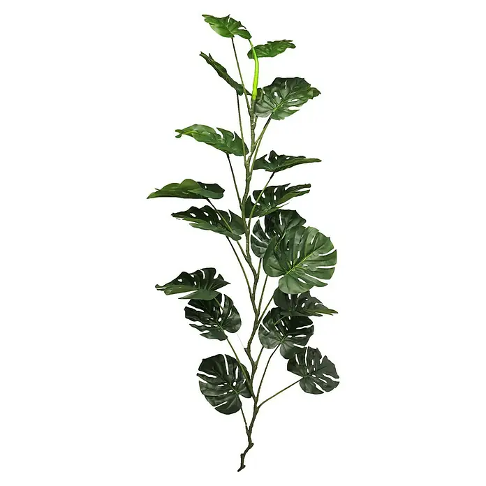 Kunstplant Monstera - Hoogte: 180 cm, Polyester - Vooraanzicht
