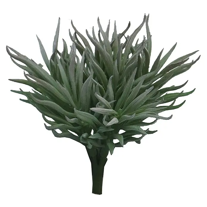 Kunstplant Crassula Himalaya - Hoogte: 15 cm, Polyester - Vooraanzicht