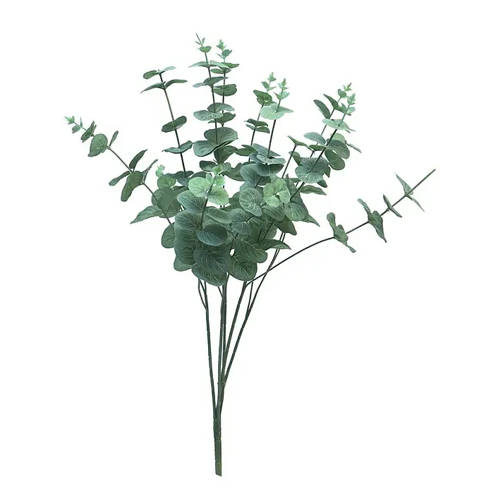 Kunstplant Eucalyptus Cinera - Hoogte: 60 cm, Polyester - Vooraanzicht