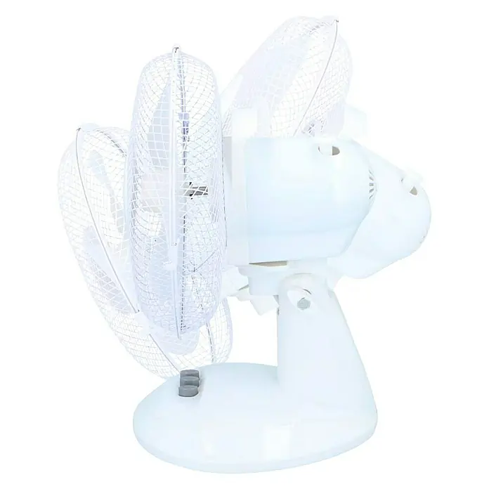 Lifetime Ventilador de sobremesa Air - Blanco, Diámetro: 23 cm - Producto en uso