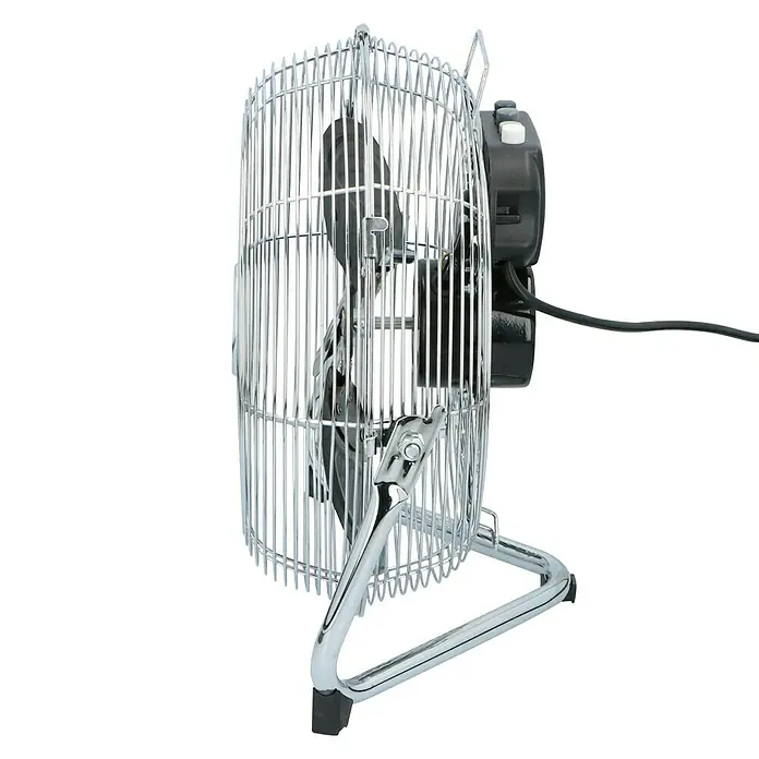 Lifetime Ventilador de suelo Air - Plateado, Diámetro: 40 cm, 80 W - Vista de perfil derecho