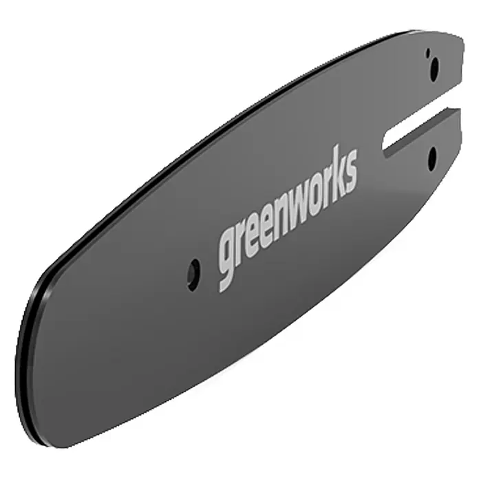 Greenworks Ersatz-Schwert ACS-25 - Passend für: Powerworks Dual Voltage Akku-Kettensäge P24CS25 - Diagonale Ansicht