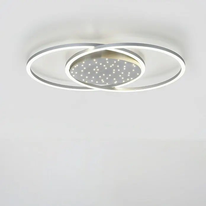 Paul Neuhaus LED-Deckenleuchte - 48 W, L x B x H: 66,8 x 50 x 5 cm, Stahl, Sonstige - Bildausschnitt