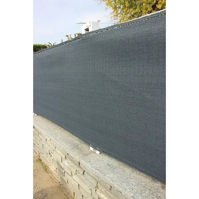 Malla de ocultación Coimbra - Antracita, L x Al: 5 x 1 m