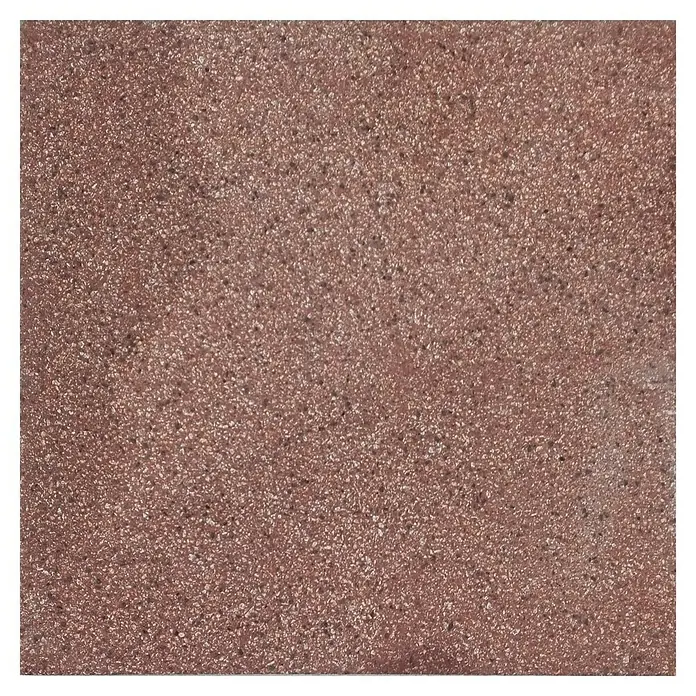 Terrassenplatte Bianco Rosso - Rosso, 40 x 40 x 4 cm, Beton, 2D Optik - Draufsicht