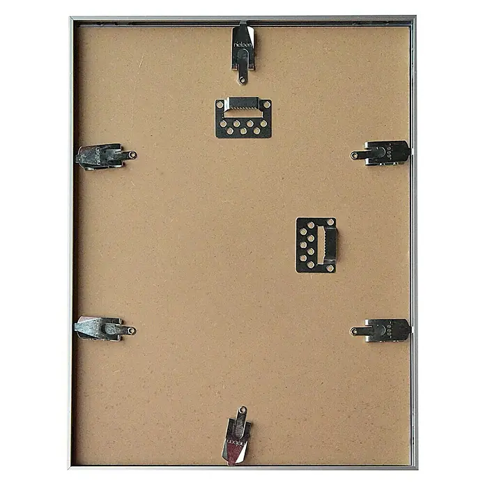 Nielsen Bilderrahmen Pixel - Silber, 60 x 40 cm, Aluminium - Rückansicht