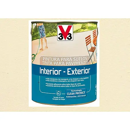 V33  Pintura para suelos Interior-Exterior