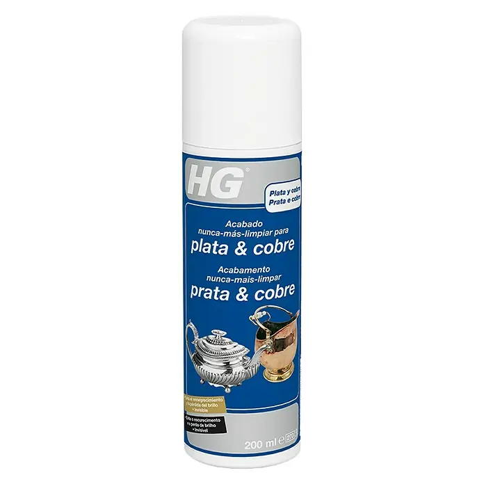 HG Spray de acabado nunca-más-limpiar para plata & cobre - 200 ml, Tubo