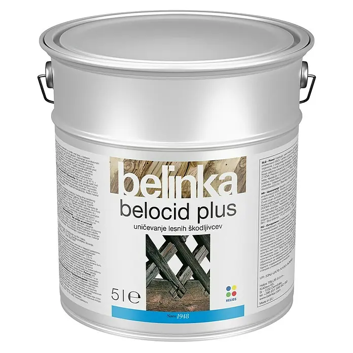 Zaštitni premaz za drvo Belocid Plus - 5 l - Pogled sprijeda