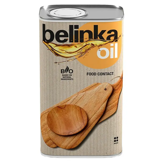 Zaštitno ulje za drvo Belinka Bio - Bezbojno, 500 ml - Pogled sprijeda
