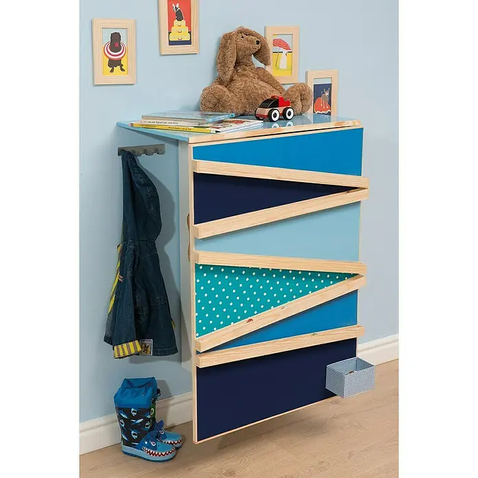 D-c-fix Lámina adhesiva - An x Al: 45 x 150 cm, Azul terciopelo - Foto ambiente