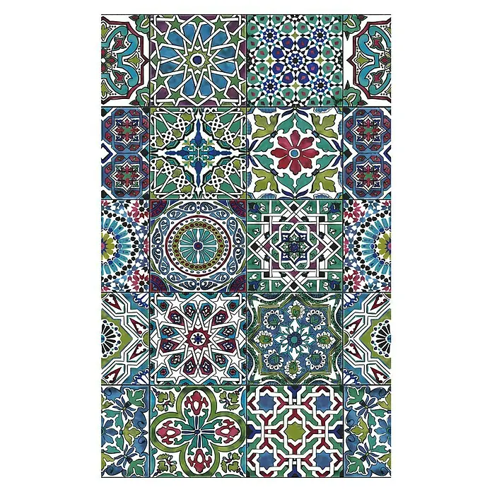 D-c-fix Lámina adhesiva - An x Al: 45 x 150 cm, Mosaico multicolor - Vista superior