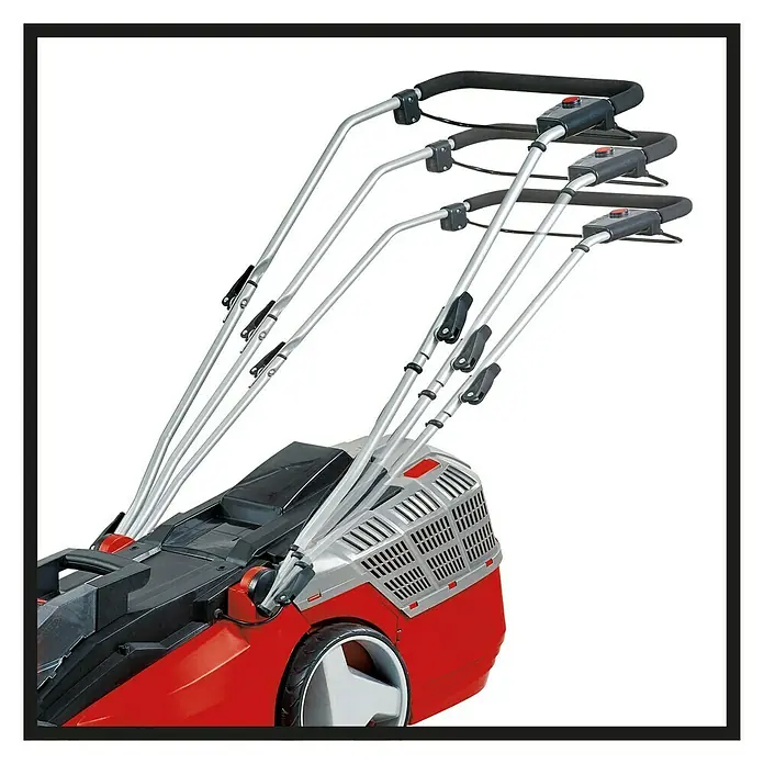 Einhell Power X-Change Akumulatorska kosilica GE-CM 43 Li M Kit - 18 V, 2 baterije, 4 Ah, Širina reza: 43 cm - Detaljan prikaz