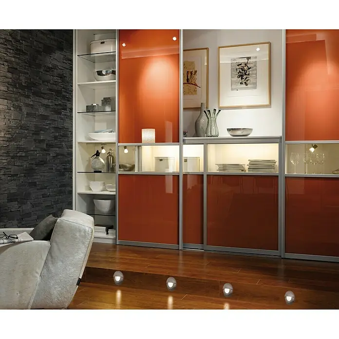 Paulmann Special Line Marco para foco empotrable LED Cap - Acero inoxidable, IP65 - Foto ambiente
