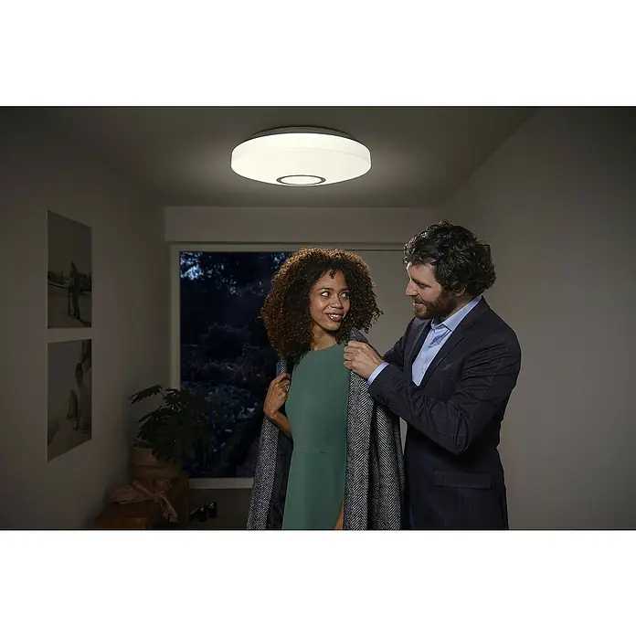 Ledvance LED mennyezeti lámpa kerek - 18 W, Fehér, RGBW - Használati példa