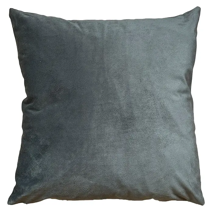 Kissen Finja - Charcoal Grey, 45 x 45 cm, 100 % Polyester - Vorderansicht