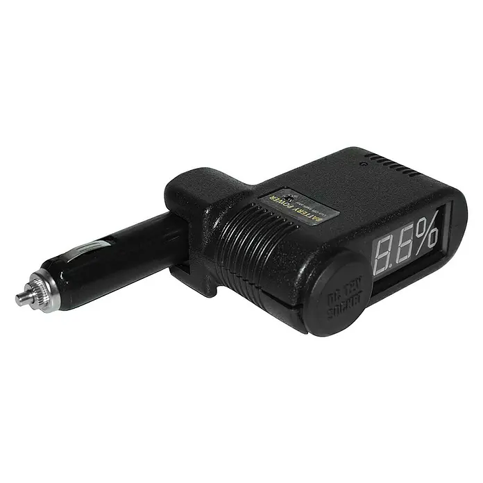 Eufab Batterietester 12V Digital - Spannung: 12 V - Ansicht von oben