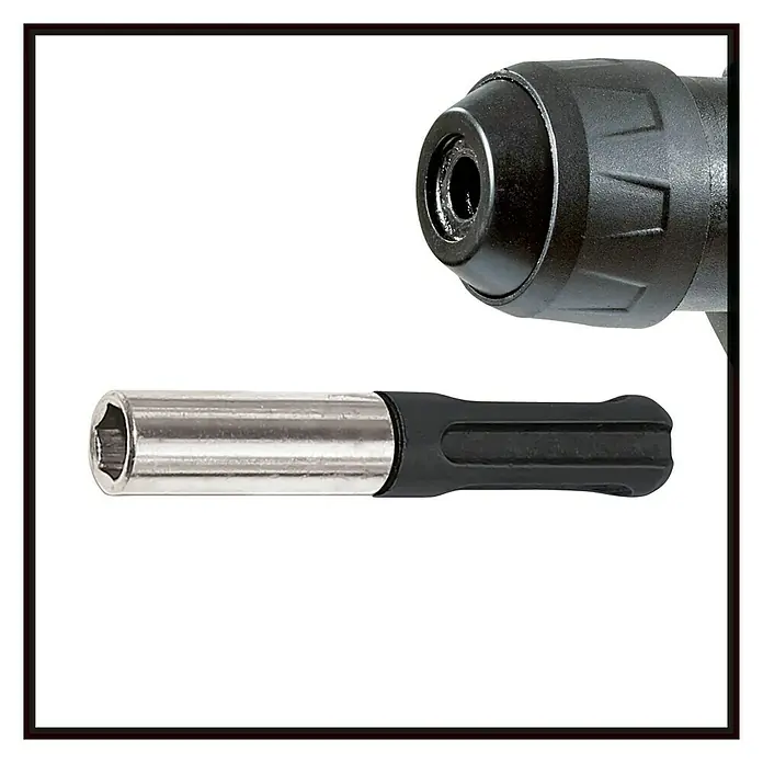 Einhell Power X-Change Akku-Bohrhammer TE-HD 18 Li-Solo - 18 V, Ohne Akku, Leerlaufdrehzahl: 0 U/min - 1.100 U/min - Detailaufnahme