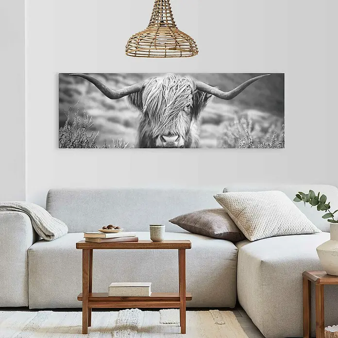 Decopanel - Highlander Landscape, B x H: 156 x 52 cm - Stimmungsaufnahme