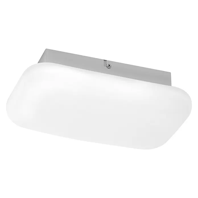 Ledvance LED-Wandleuchte - 12 W, L x B x H: 28 x 16 x 9,4 cm, Weiß, Mehrfarbig - Diagonale Ansicht