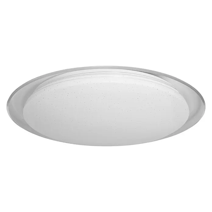 Ledvance LED-Deckenleuchte rund - 24 W, Ø x H: 46 x 7,6 cm, Weiß, Warmweiß - Ansicht von unten