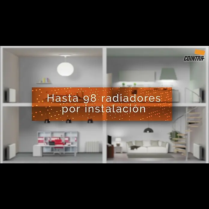 Cointra Emisor térmico de fluido Cosmos - 750 W, Blanco, 10 x 49,5 x 58,1 cm - Radiadores elctricos COSMOS de Cointra con control wifi y nueva app Cointra Elctric