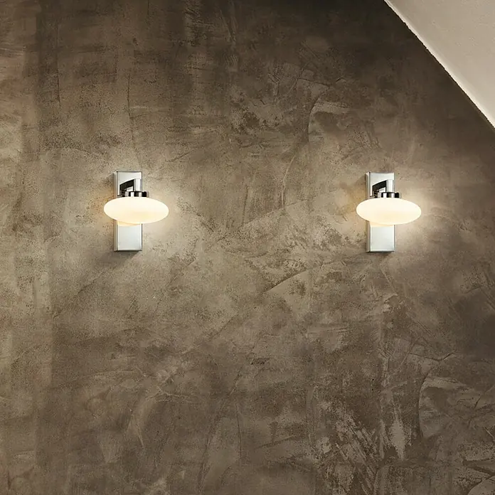 Ledvance LED-Wandleuchte - 7 W, L x B x H: 12 x 15 x 16,6 cm, Silber, Mehrfarbig, 1 Stk. - Bildausschnitt