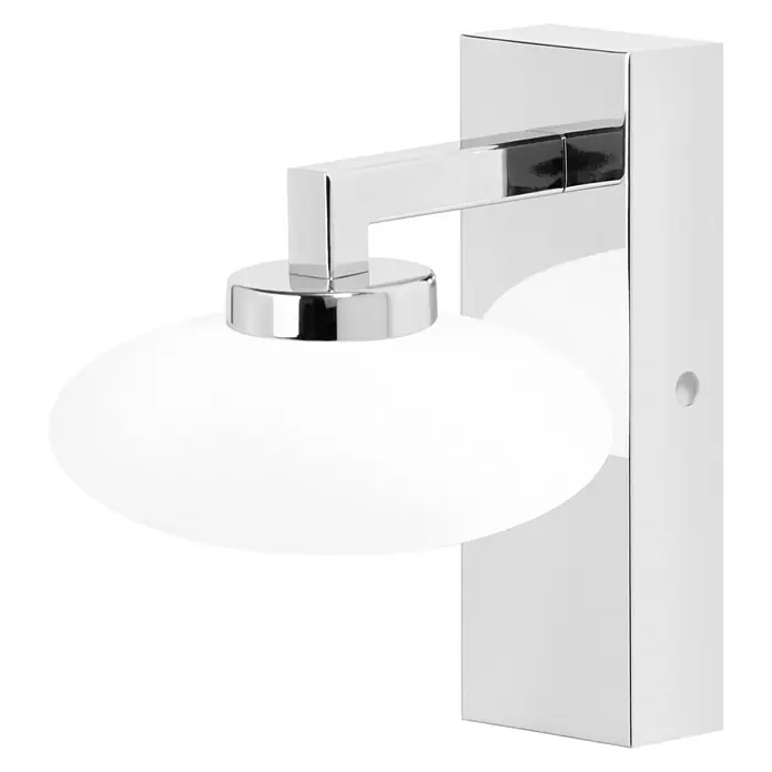 Ledvance LED-Wandleuchte - 7 W, L x B x H: 12 x 15 x 16,6 cm, Silber, Mehrfarbig, 1 Stk. - Diagonale Ansicht