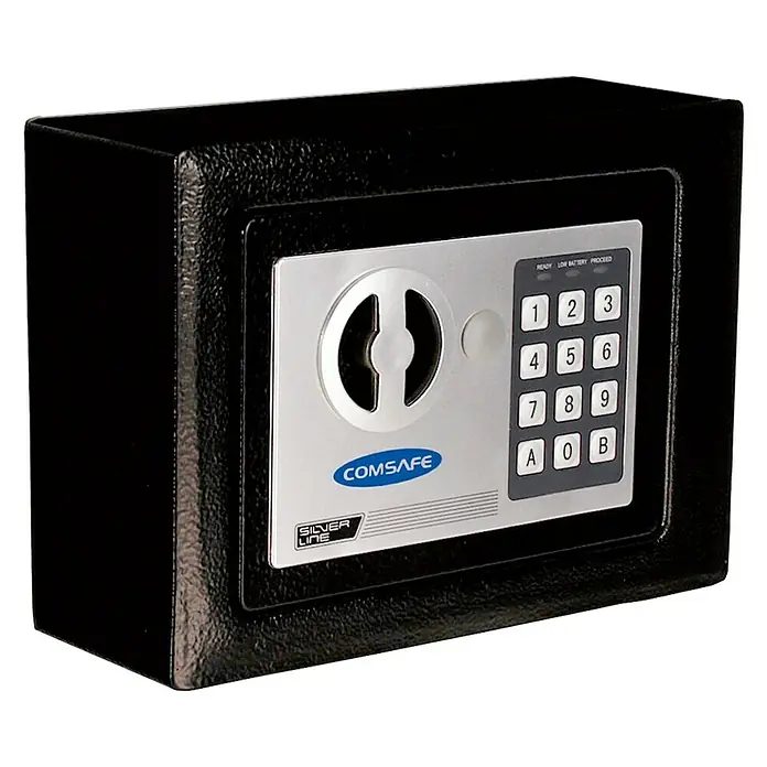 Rottner Schlüsselkasten X-Key - Elektronisches Zahlenschloss, L x B x H: 17 x 23 x 9,5 cm, Schwarz