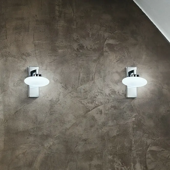 Ledvance LED-Wandleuchte - 7 W, L x B x H: 12 x 15 x 16,6 cm, Silber, Mehrfarbig, 1 Stk. - Bildausschnitt