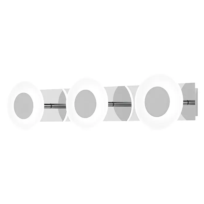 Ledvance LED-Wandstrahler - 21 W, L x B x H: 52 x 12 x 9,3 cm, Silber, Mehrfarbig, 1 Stk. - Diagonale Ansicht