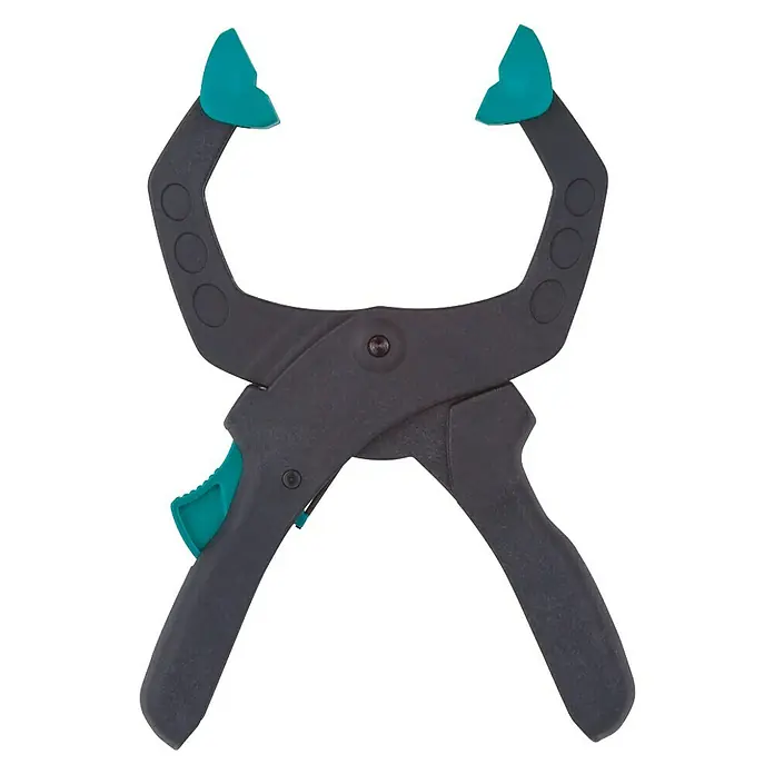 Wolfcraft Pinza de carraca hobby 1 FZR 40 - Anchura de sujeción: 40 mm