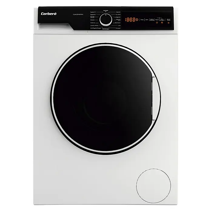 Corberó Lavadora CLAV22914VPINV - 9 kg, Número de programas de lavado: 15 ud., Potencia máx.: 2.200 W - Vista frontal