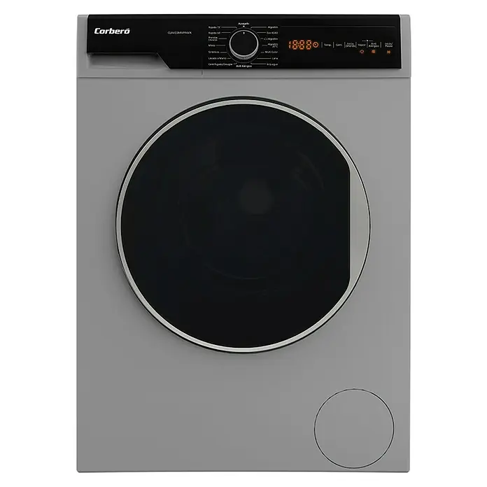 Corberó Lavadora CLAV2284VPINVX - 8 kg, Número de programas de lavado: 15 ud., Potencia máx.: 2.100 W - Vista frontal