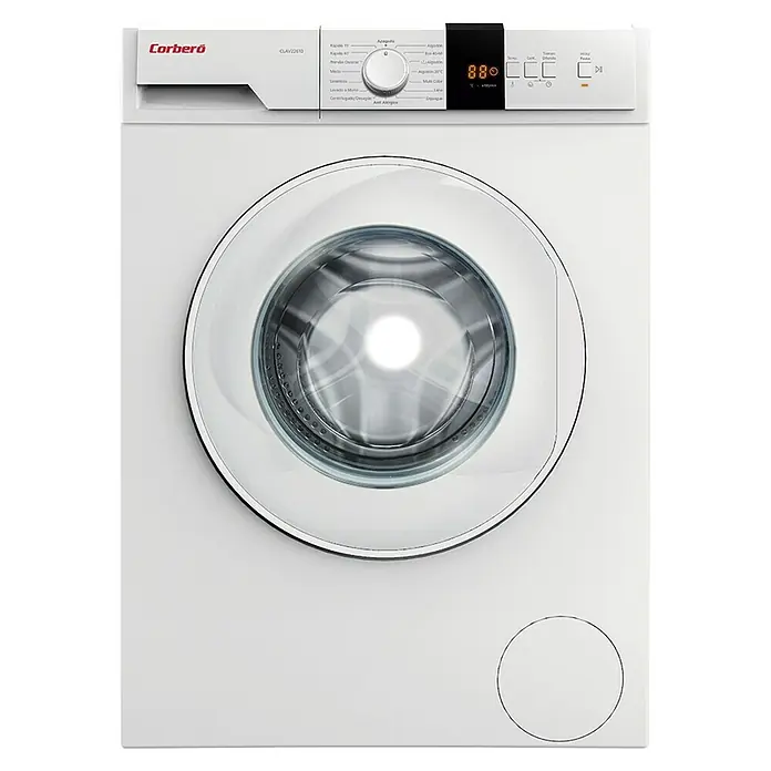 Corberó Lavadora CLAV22610 - 6 kg, Número de programas de lavado: 15 ud., Potencia máx.: 2.100 W - Vista frontal
