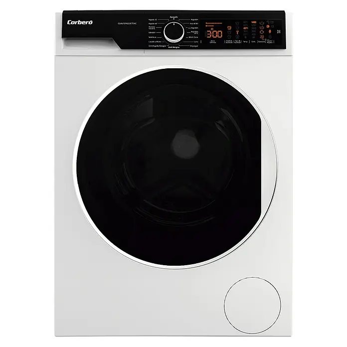 Corberó Lavadora CLAV101422 - 10 kg, Número de programas de lavado: 15 ud., Potencia máx.: 2.200 W - Vista frontal
