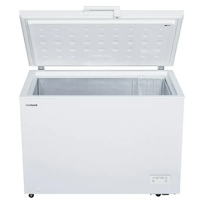 Corberó Congelador E-CCHH9300W - Contenido útil total: 308 l, L x An x Al: 70,5 x 112 x 85 cm, Blanco - Vista frontal