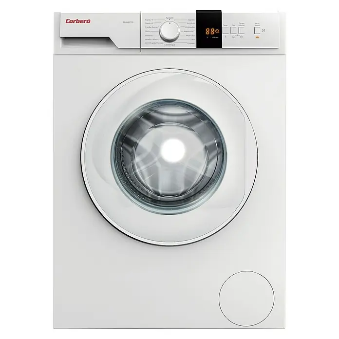Corberó Lavadora CLAV22510 - 5 kg, Número de programas de lavado: 15 ud., Potencia máx.: 2.100 W - Vista frontal